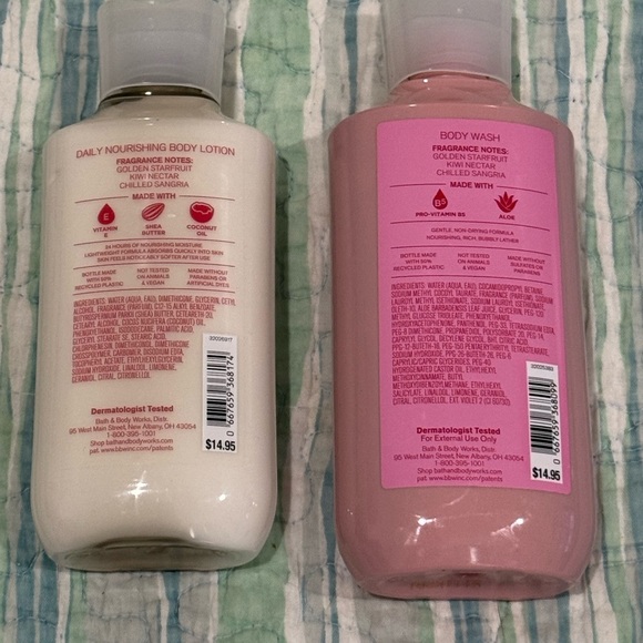 Bath & Body Works Starfruit Sangria Body Wash Collection - Picture 2 of 3